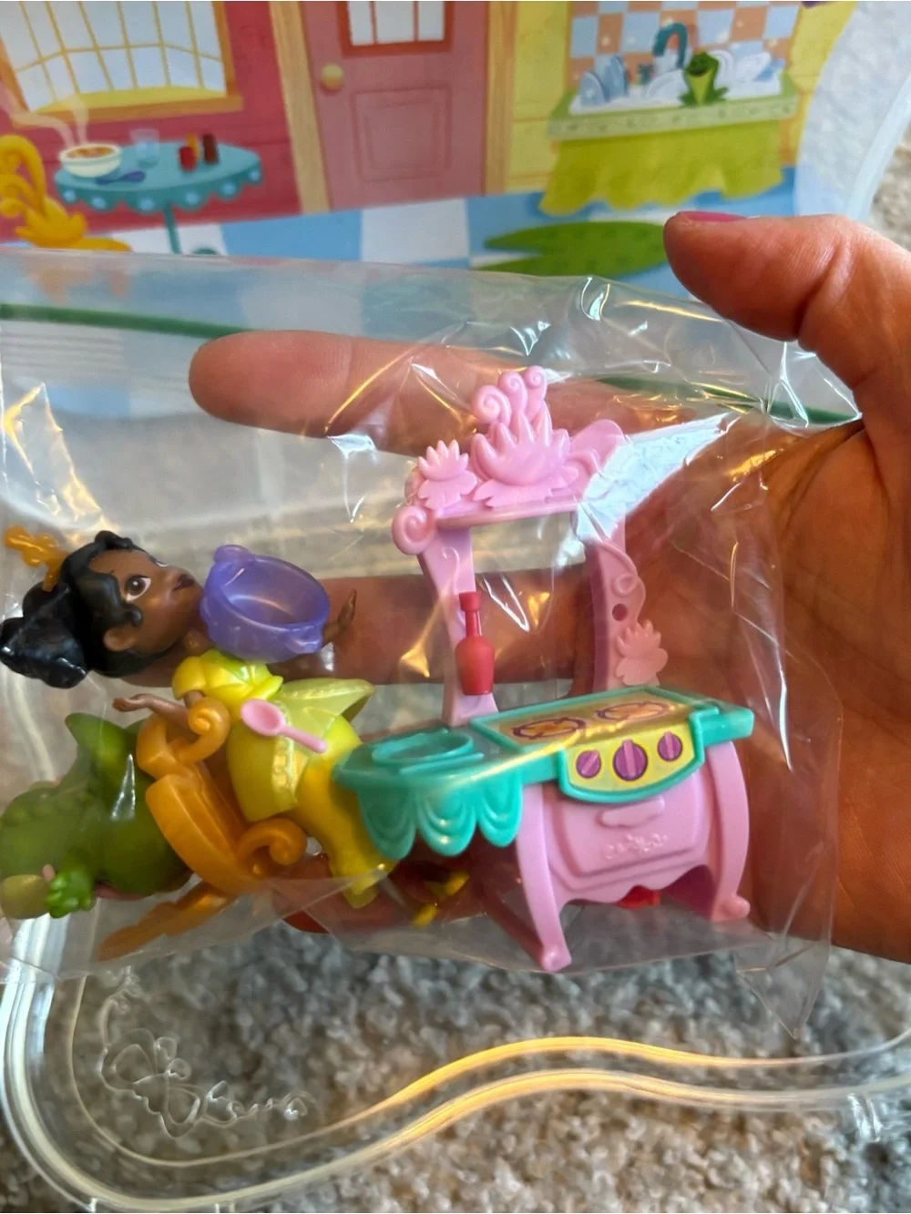 Disney Tiana Little Kingdoms Snap In Play Set Princess and the Frog Princess